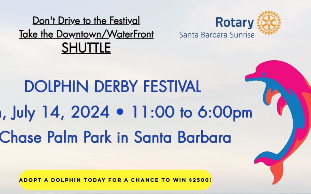 Dive into Fun and Philanthropy: Rotary Santa Barbara Sunrise’s Dolphin Derby!