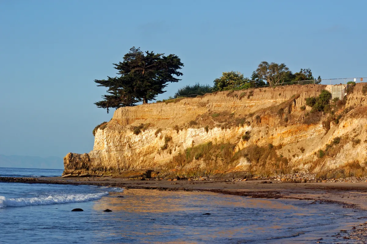 Find your way to the serene Leadbetter Beach Park, a perfect escape within Santa Barbara.